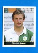 FUSSBALL BUNDESLIGA 2007-08 Figurina Sticker n. 480 - BAIER - WOLFSBURG - New