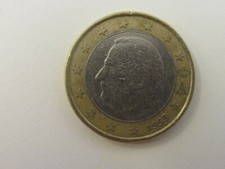 MONETA DA 1 EURO BELGIO 1