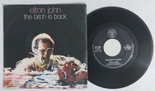 23983 45 giri 7" - Elton John - The bitch is back / Cold highway - DJM 1974