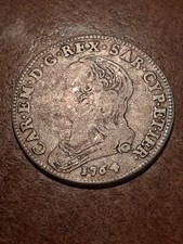 CARLO EMANUELE III ( 1739-1773) - QUARTO DI SCUDO 1764 TORINO Argento - B_173.