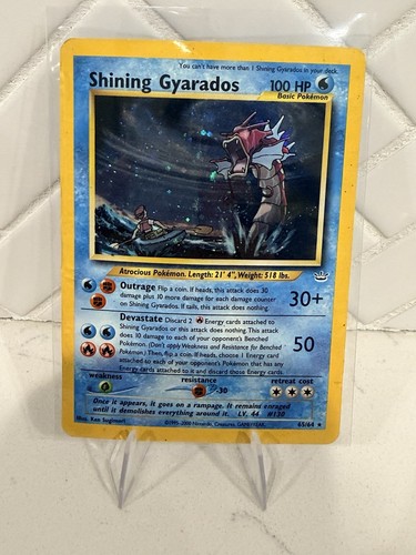 Pokémon tcg shining gyarados - pokémon,