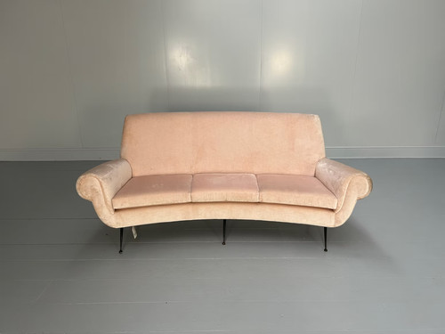 Minotti divano posti curvo - minotti, 3