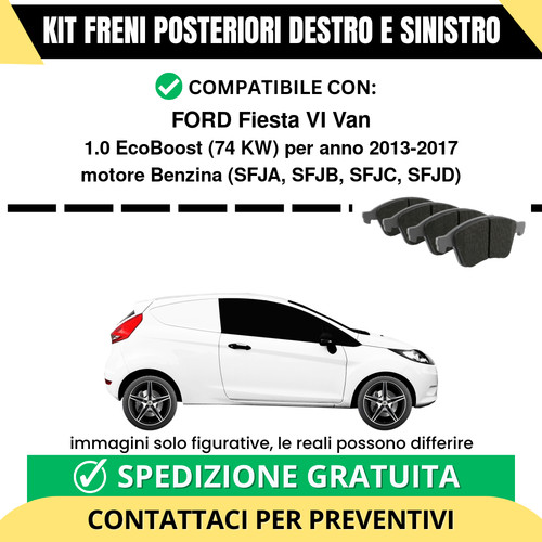 Pastiglie freno posteriori - freno,
