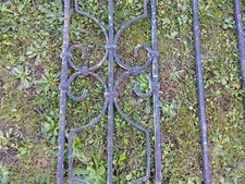 antica ringhiera ferro battuto per balcone - balaustra