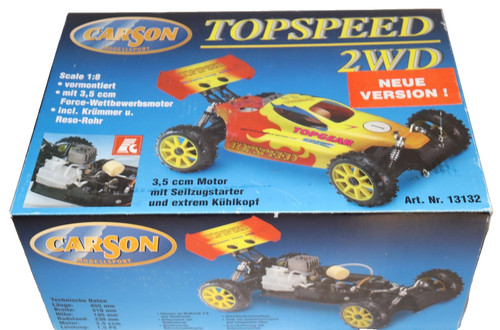 Vintage carson 13132 car - carson, rc