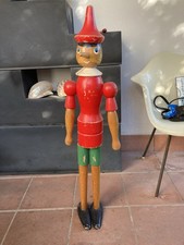 Pinocchio in legno grande anno
