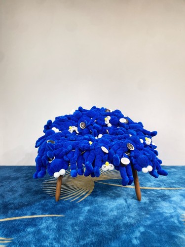 Poltrona peluche divano - poltrona,