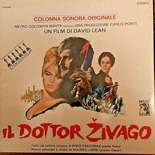 Maurice Jarre, Il dottor Zivago Colonna Sonora Originale - LP mono MGM 1E-6ST