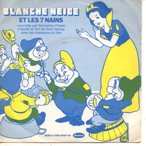 Tours vinyle blanche neige - tours,