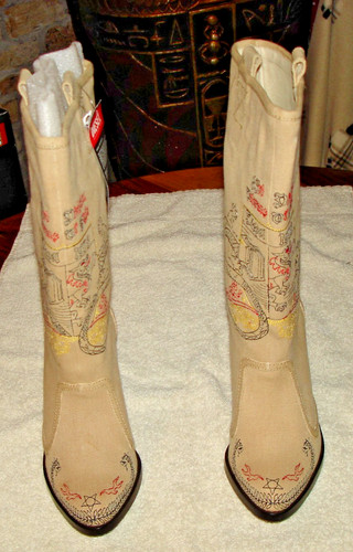 Stivali cowboy vintage - stivali, da