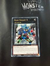 YUGIOH GEAR GIGANT X RARE