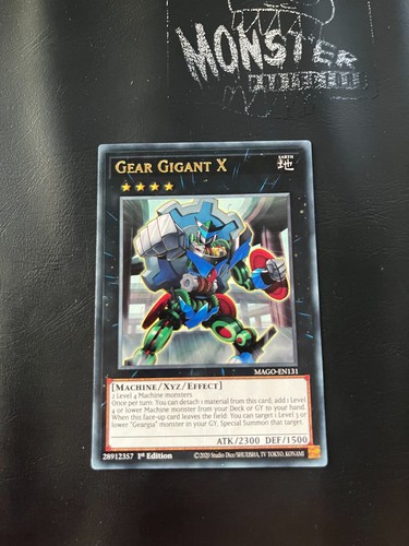 Yugioh gear gigant rare - gear, x