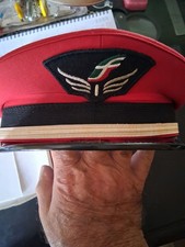 Berretto Da Ferroviere Ferrovie Dello Stato Capostazione Treni Ferrovie Vintage