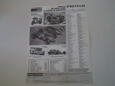 advertising Pubblicità 1985 PROTAR MICRO MODELLI PROVINI