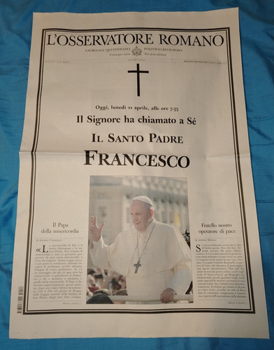 Osservatore romano morte - romano,