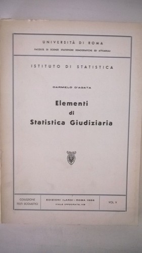 Elementi statistica - elementi, di