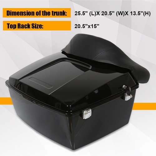 King pack trunk backrest for - king,