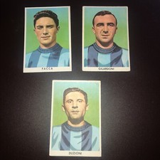 CALCIO : 3 FIGURINE SIDAM CALCIATORI DEL  LECCO