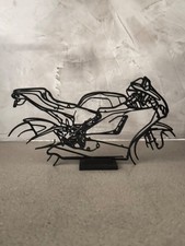 Moto stilizzata stampata in 3D