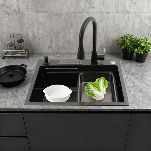 Lavello acciaio inox con - lavello, in