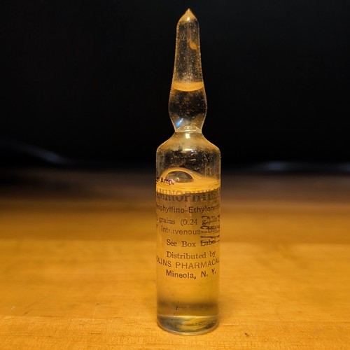 Bottiglia medicinale vintage