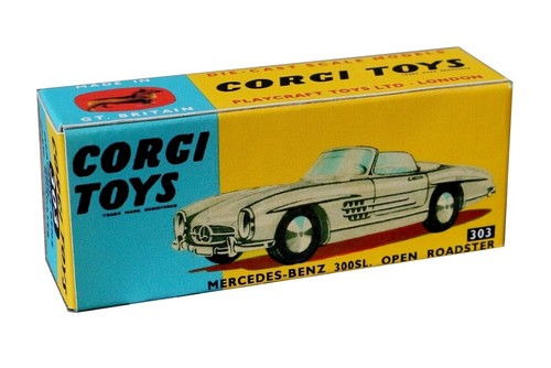 Corgi toys boîte - , repro