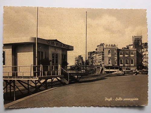 Pegli sulla - (genova).,