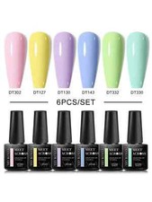 Set Smalto Gel 6pz Glitter