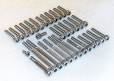 Kit bulloni a brugola inox copri motore Yamaha SRX600 XT550 XT600 TT600R XT500Z