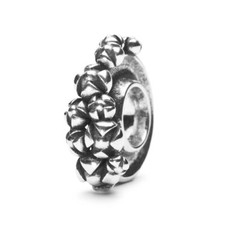TROLLBEADS TAGBE-10020 Bead Buganville in Argento - Retail price € 35,00