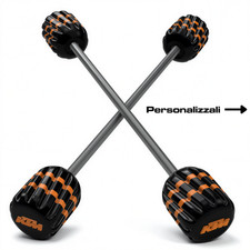 4x Tamponi Ruota Con Barre