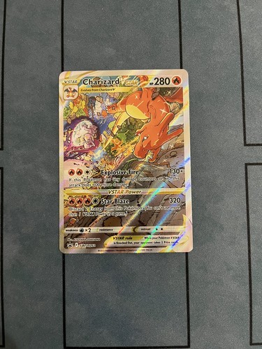Charizard vstar swsh262 black - charizard,