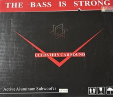 Subwoofer attivo piatto Slim