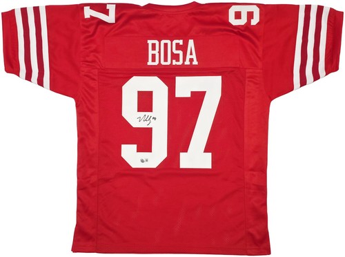 Maglia calcio rossa firmata