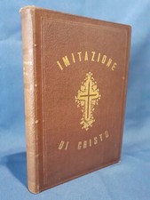 Canonico Tancredi, Della imitazione di Cristo. 1873. Bella legatura, Ottimo