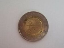 FRANCIA MONETA RARA 2 EURO COMMEMORATIVA 10 ANNI 1999-2009 - valore crescente!!!