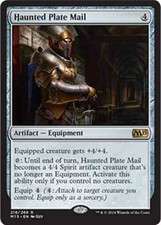 MTG HAUNTED PLATE MAIL EXC -