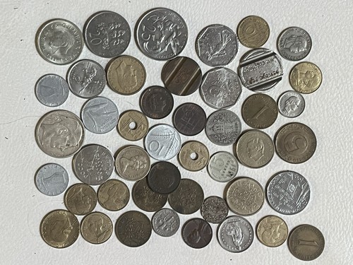 Lotto monete straniere - straniere, varie