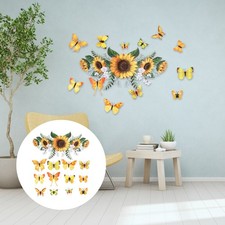 12 adesivi murali con adesivo