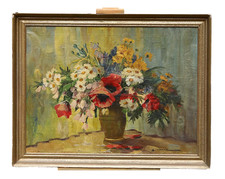 E Kuhne Vaso Still Life con