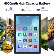 Android 15 Tablet, 10 Pollici