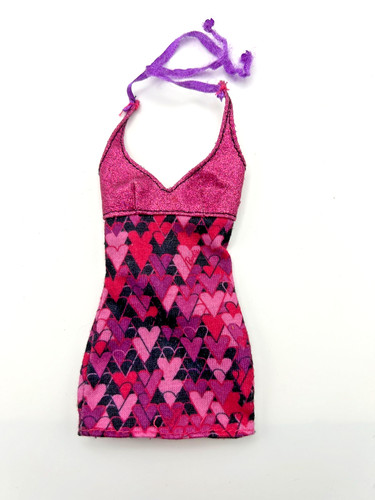 Vestito con cuori originale