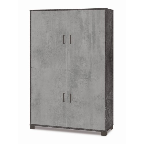 Dispensa cemento nero credenza - cemento,