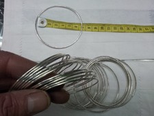 20 bracciali bagno argento