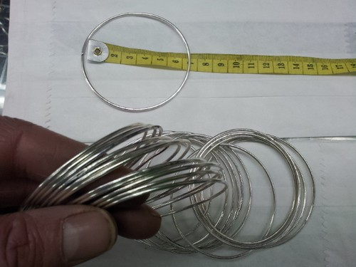 Bracciali bagno argento - 10,