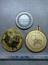 LOTTO DI 3 MEDAGLIE MEDICINA REF01324J