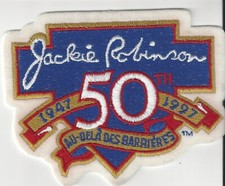 Patch jackie robinson - jackie, 50°