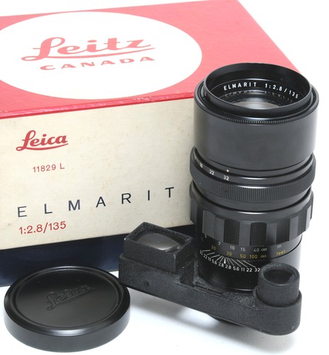 Leica elmarit 8 135mm - @, in
