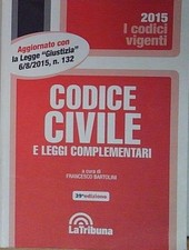 CODICE CIVILE E LEGGI COMPLEMENTARI La Tribuna 2015