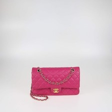 Borsa Chanel rosa pelle di
